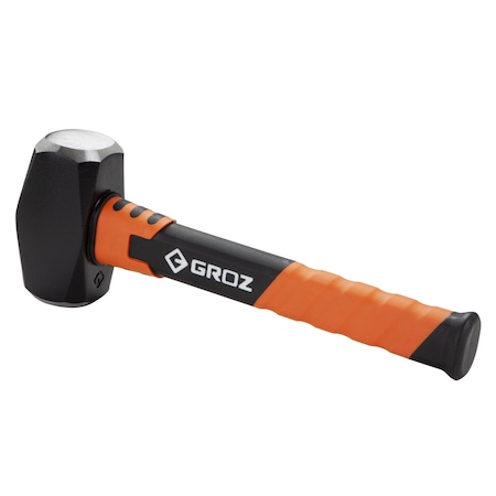 Groz 2lbs Drilling Hammer with Fiberglass Handle, 11" DH/FG/2/11